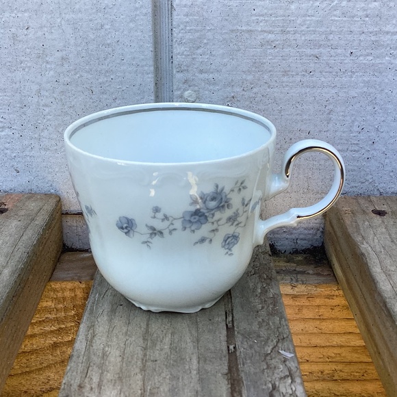 vintage tea CUPS Johann Haviland Bavaria blue garland china - Picture 3 of 4